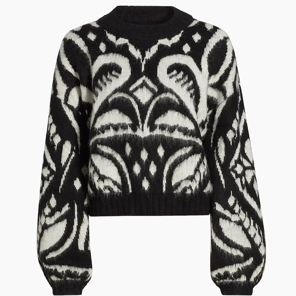 Farm Rio Fuzzy Sweater - Picture 1 of 4